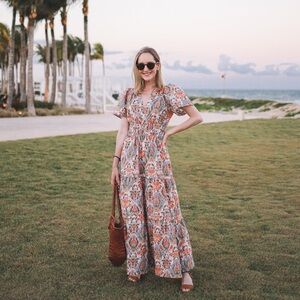 Anthropologie Somerset maxi dress.